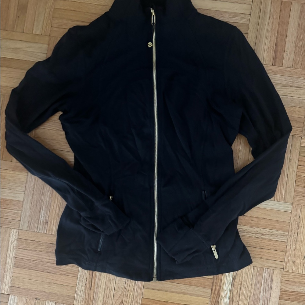 lululemon athletica Black Bomber Jacket